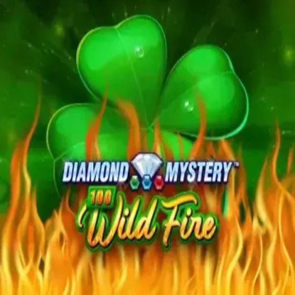 Diamond Mystery 100 Wild Fire slot visual from Greentube available on casinoseven.at
