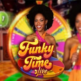 Funky Time logo by Evolution at Seven Casino