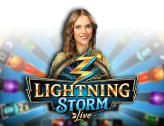 Lightning Storm logo by Evolution at Seven Casino