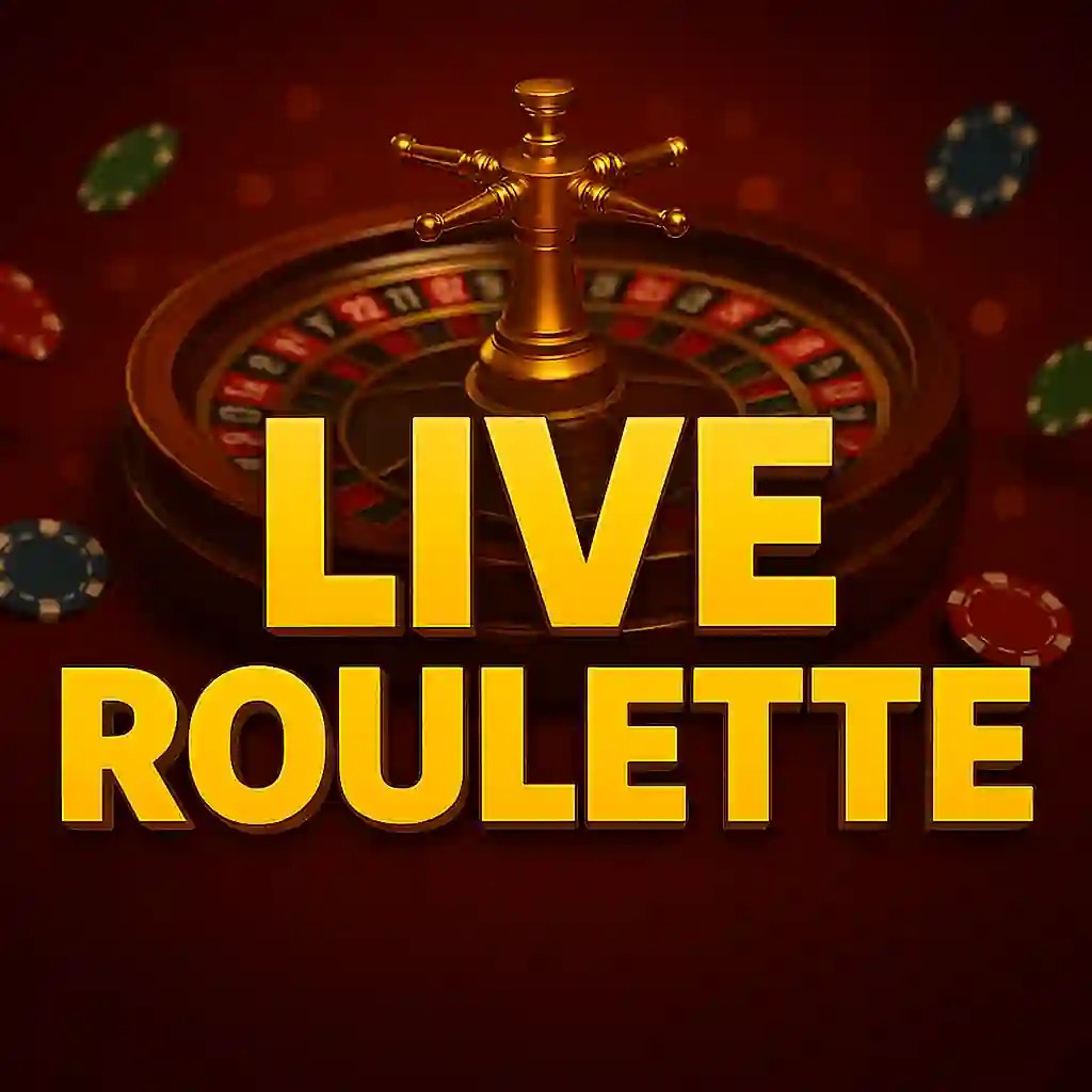 Live Roulette slot visual from Evolution available on casinoseven.at