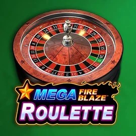 Mega Fire Blaze Roulette slot logo by Playtech at Seven Casino