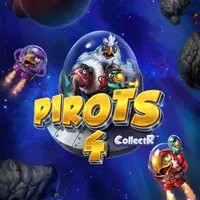 Pirots 4 logo by ELK Studios Seven Casino