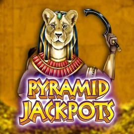 Pyramid Jackpots logo by King Show Games Seven Casino