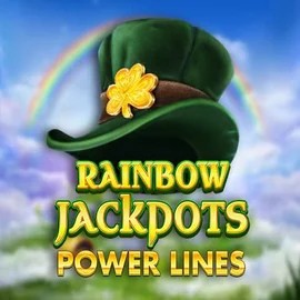 Jackpots logo of Rainbow Jackpots Power Lines from Red Tiger Gaming at Seven Casino