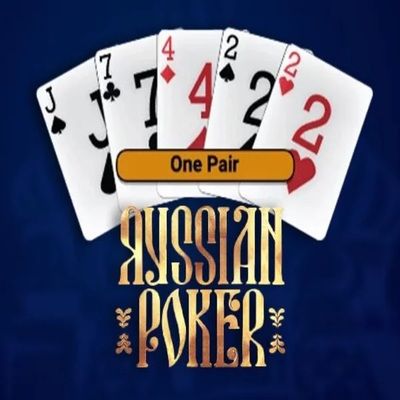 Russian Poker logo by OneTouch Games at Seven Casino