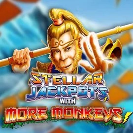 Stellar Jackpots with More Monkeys – slot by Lightning Box Game, featured at casinoseven.at