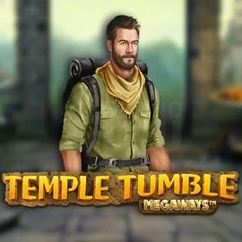 Temple Tumble Megaways logo – Slots by Relax Gaming at Seven Casino