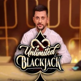 Live Casino logo of Unlimited Blackjack from Ezugi at Seven Casino